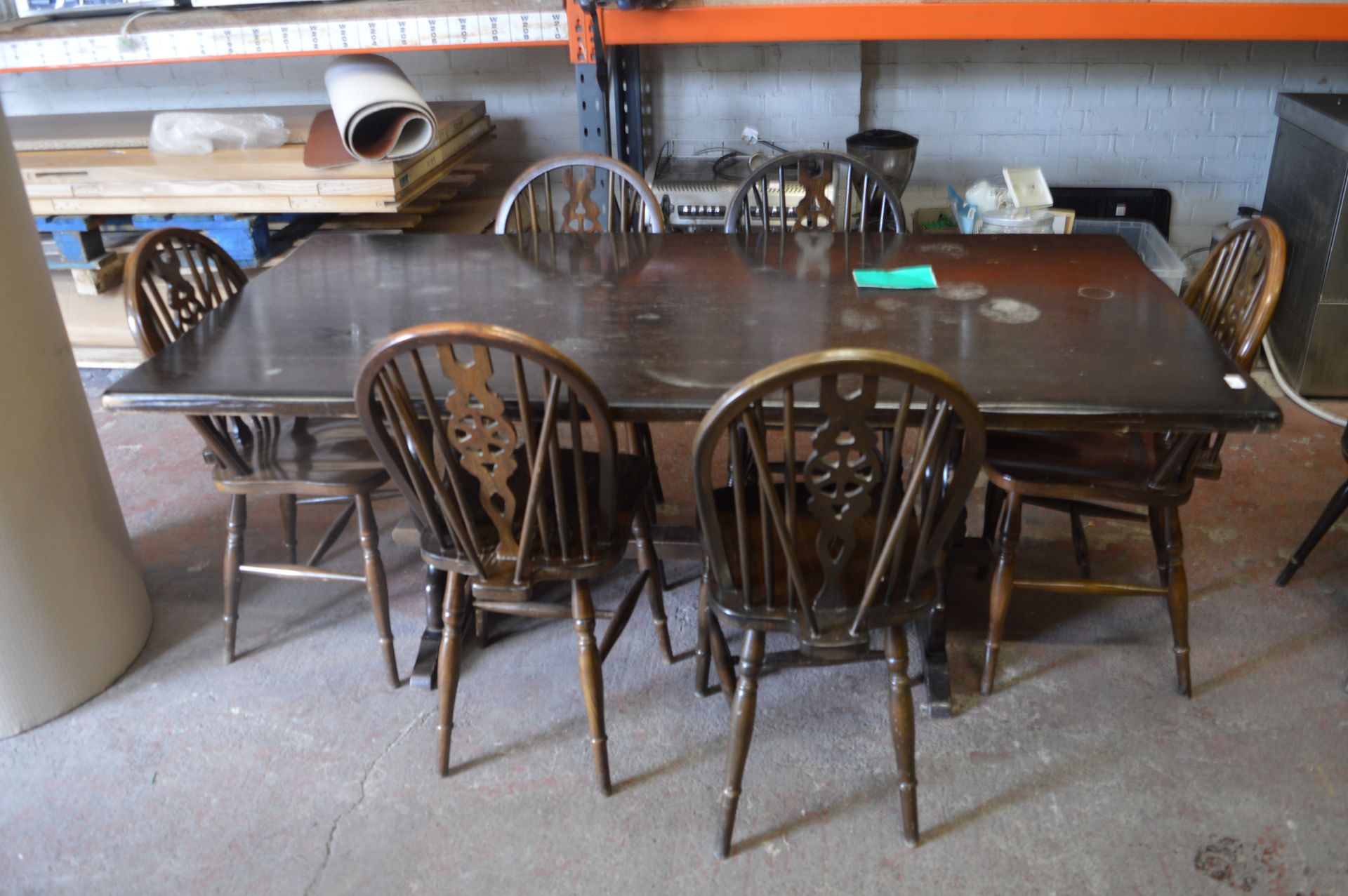 Dinging Table with Six Chairs