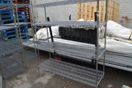 *4 Tier Racking 1.5m x 400mm