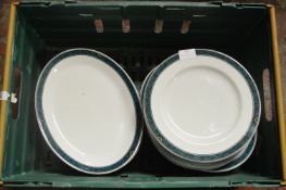 Quantity of Oval and Round Plates