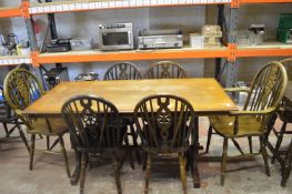 Dinging Table with Six Chairs