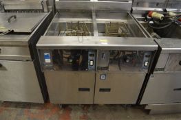 Pitco Frialator Gas Twin Deep Fat Fryer