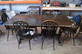 Dinging Table with Six Chairs