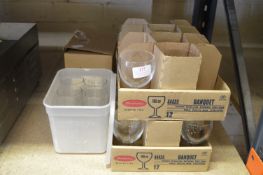 18 Wine Glasses, and Assorted Tumblers