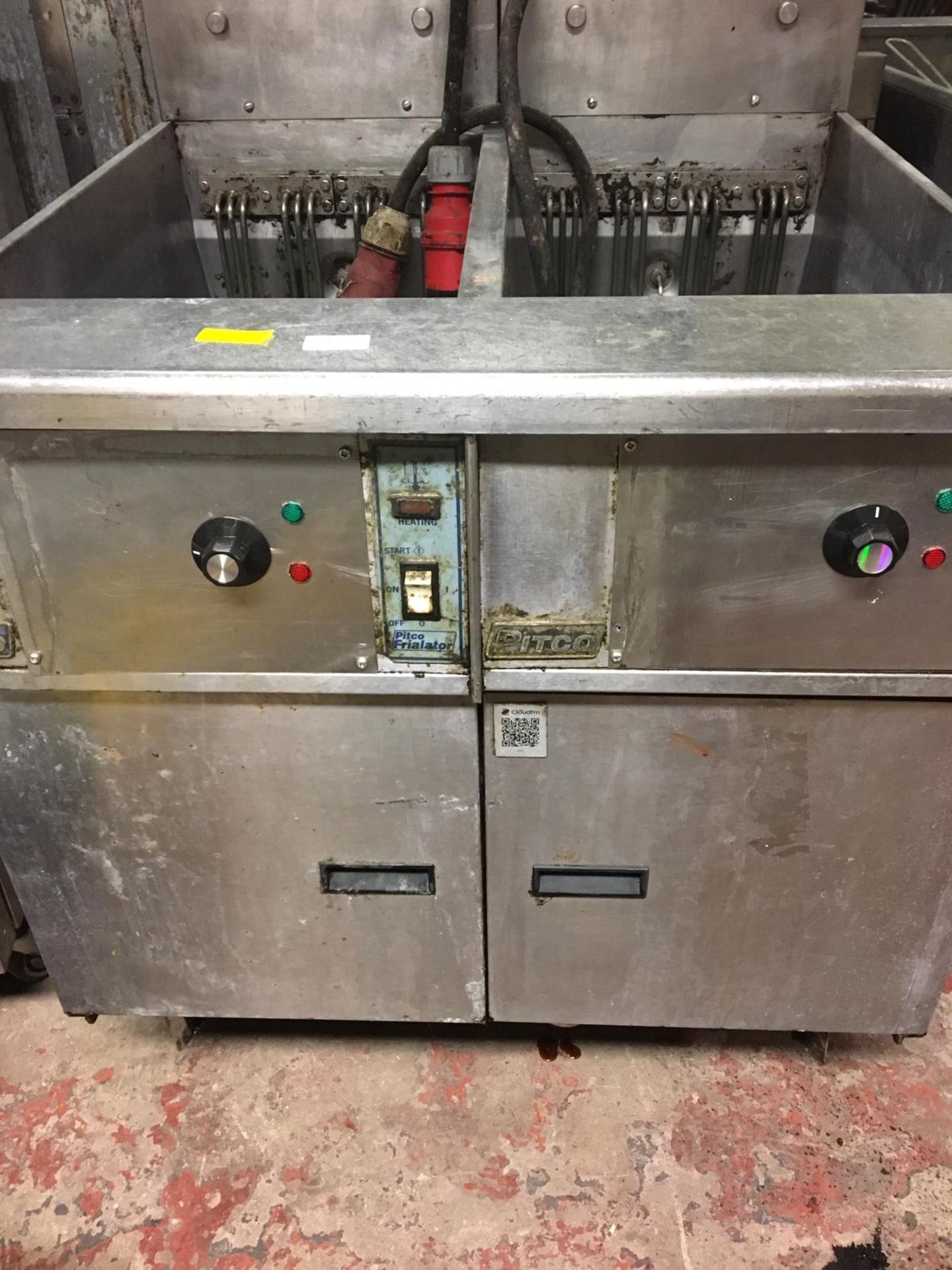 Pitco Frialator Twin Deep Fat Fryer