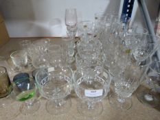 Assorted Glassware