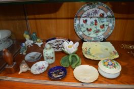 Decorative Pottery, Plates, Dishes, Ornaments, etc