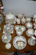 Royal Cauldon Victoria Pattern Dinner Service (86