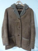 Sheepskin Jacket Size 34