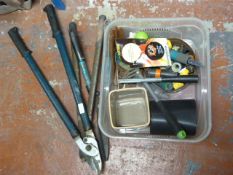 Small Quantity of Garden Tools and Accessories