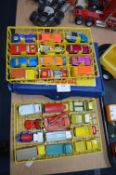 Matchbox Carry Case and Contents