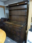 Oak Welsh Dresser 173x106cm