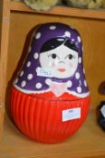 Russian Doll Style Biscuit Barrel