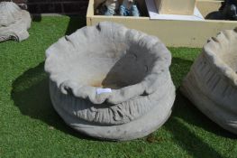 Garden Planter in the Form of a Sack