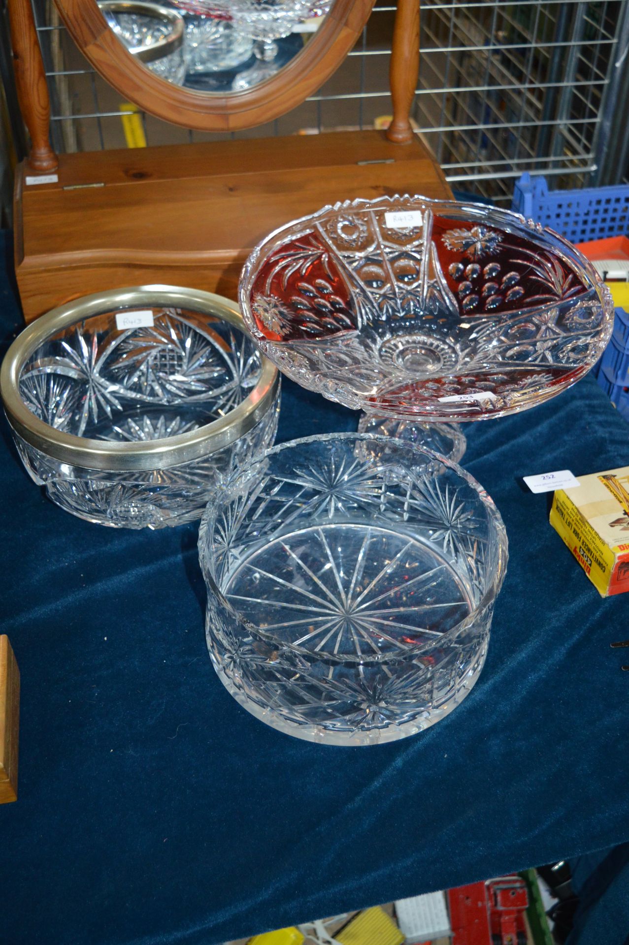 Three Glass Bowls