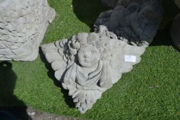 Cherub Garden Wall Pocket