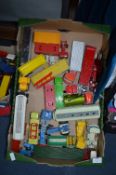 Tray Lot of Playworn Diecast Vehicles