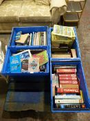 Four Large Boxes of Hardback and Other Books