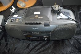 Sony CD Radio Cassette Recorder