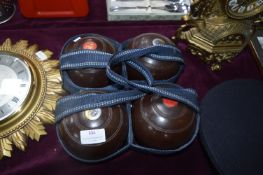 Set of Four Bowls with Carry Case