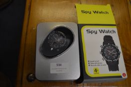 Spy Watch Built-In Video Camera