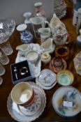 Decorative Pottery Items Including Minton, Royal W