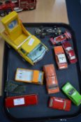 Diecast Playworn Vehicles Including Dinky, etc.