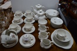 Royal Doulton Tumbling Leaves Part Dinner Set (80