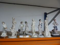 Seven Decorative Figurines