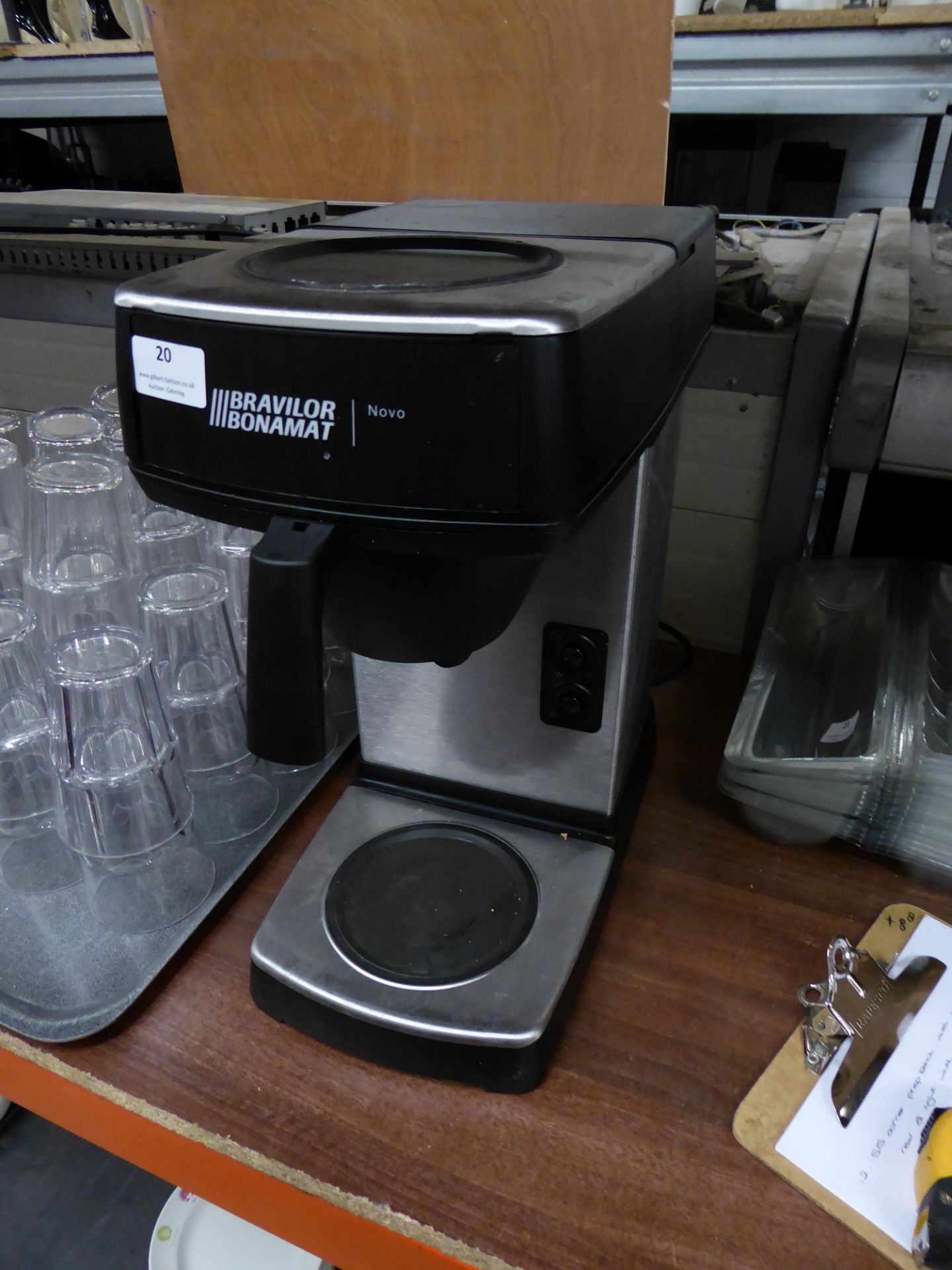 * Bravilor Bonamat filter coffee machine with top and bottom warming plates - Image 3 of 3