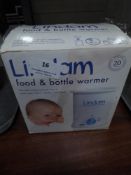 * Lindam baby food and bottle warmer - boxed