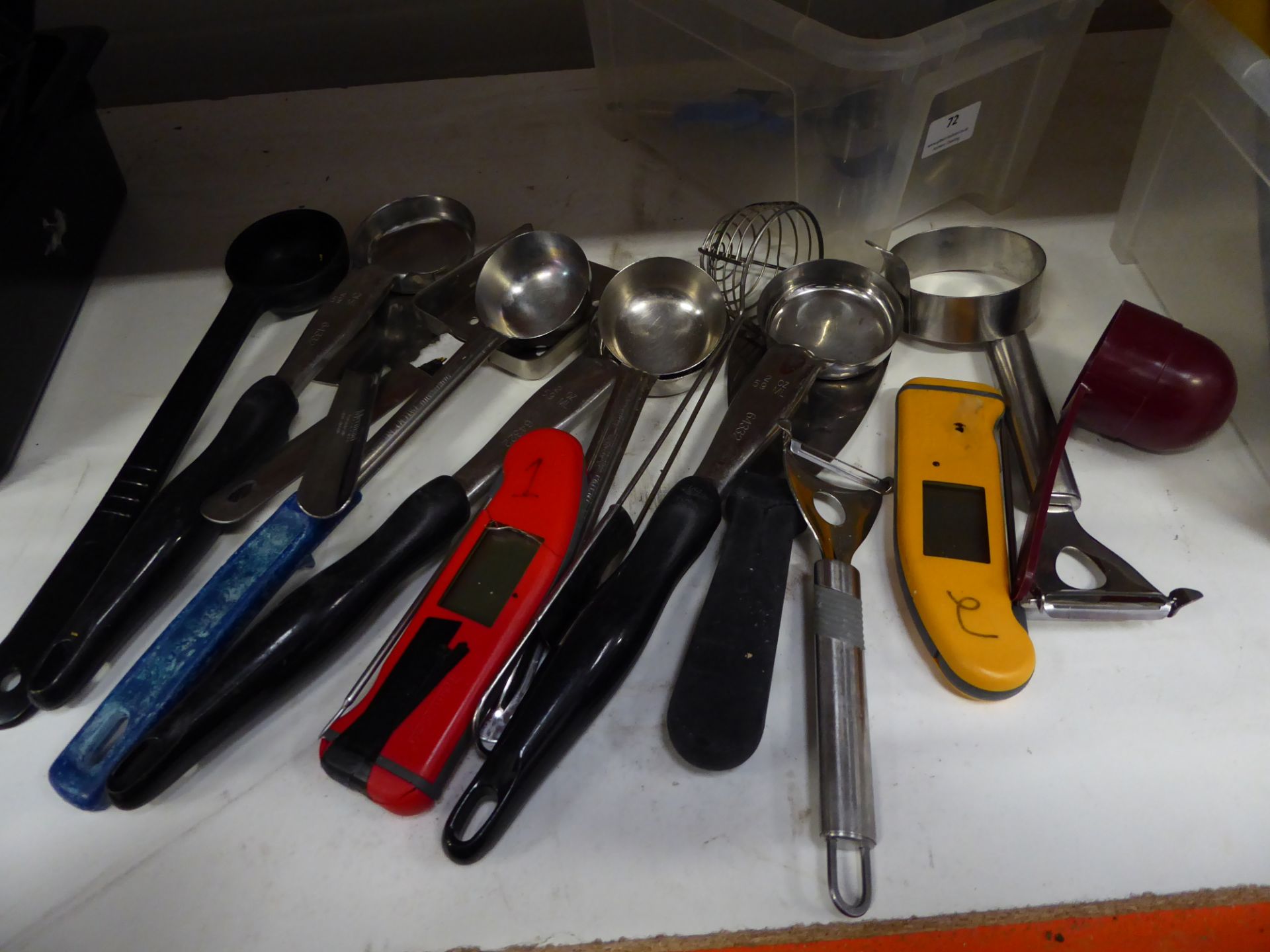 * assorted utensils