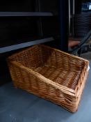 * wicker basket