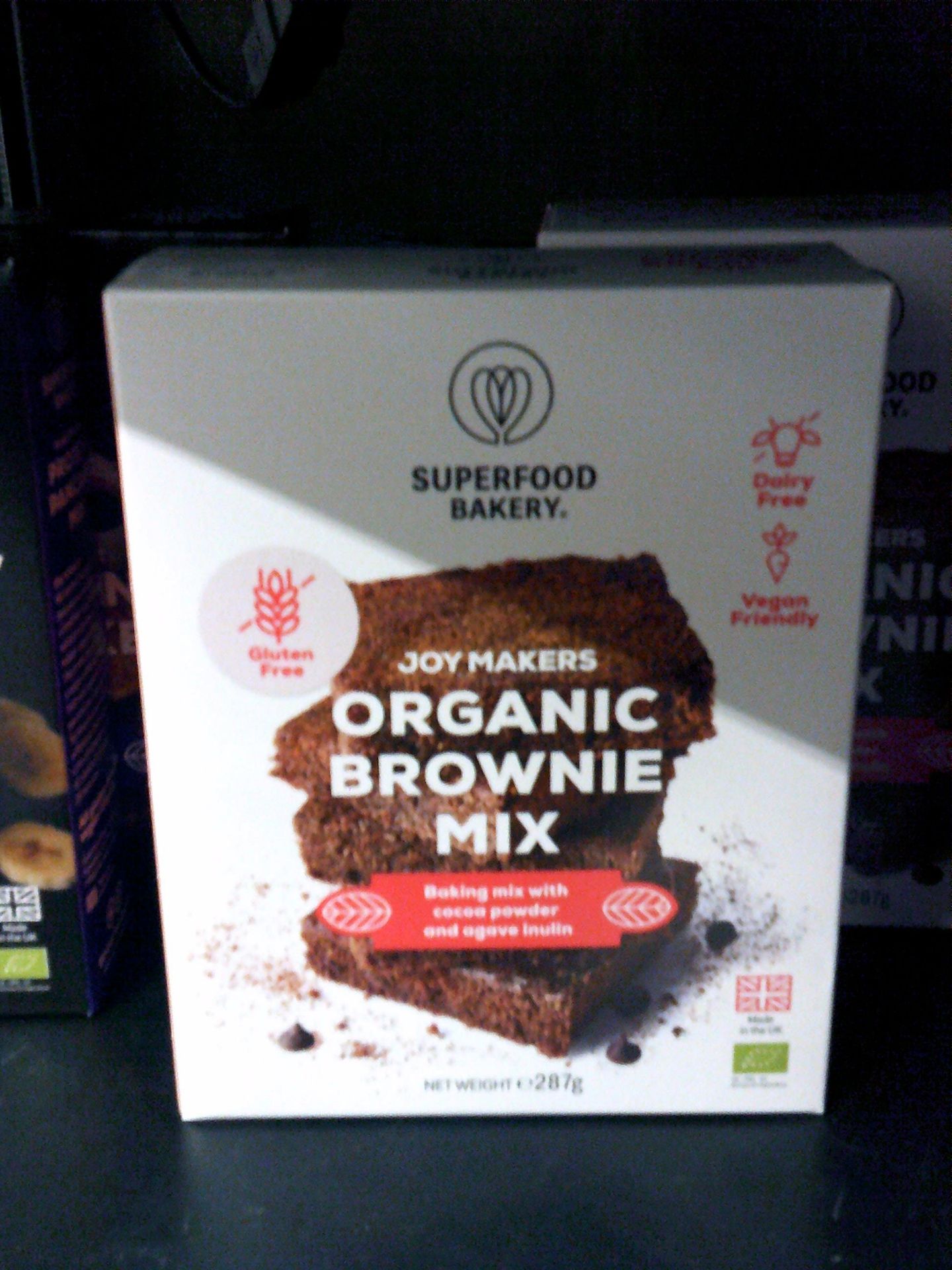 superfood bakery selection x 8 boxes. 2 x Pancake mix, 2 x brownie mix, 2 x choc cookie mix, 2 x - Image 3 of 5
