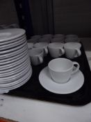 * 15 x espresso cups with saucers