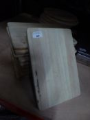 * 11 x small rectangle chopping boards