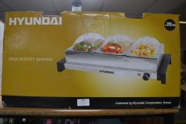 Hyundai Three Pan Buffett Server