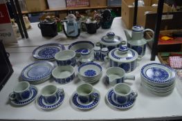 Vintage Mid Winter Stonehenge Pattern Part Dinner