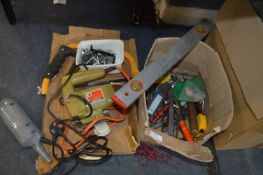 Vintage Black & Decker Jigsaw plus Assorted Tools