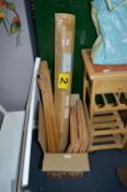 Artists Easel, Canvas and Wooden Stretchers
