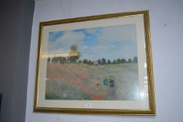 Framed Claude Monet Print