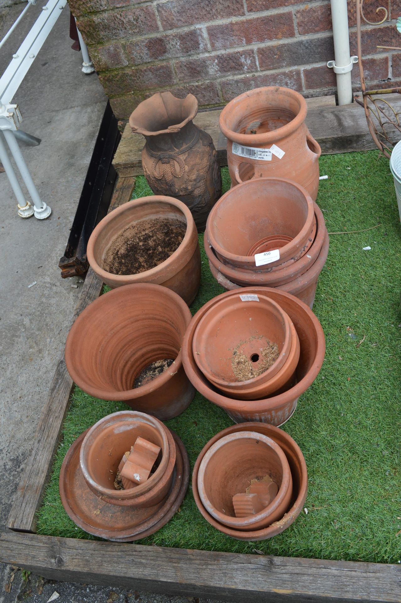 Terracotta Pots, Strawberry Planter, etc.