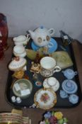 Decorative China Miniatures, Eggs, etc.