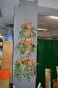 Artificial Hanging Basket Flower Display
