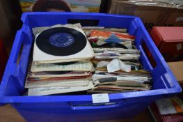 Crate of Vintage 45rpm 7" Singles