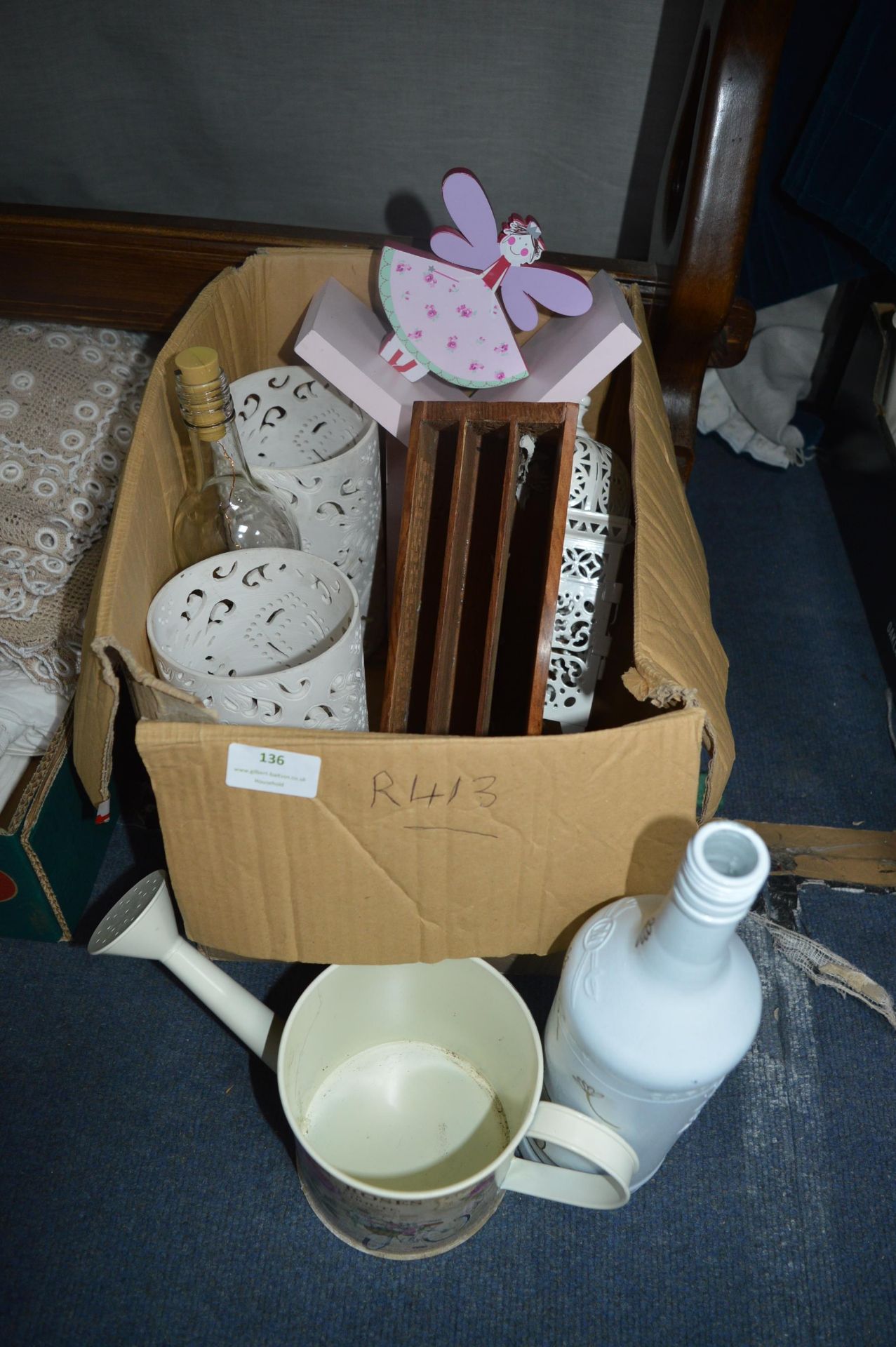 Decorative Items, Letter Rack, Watering Can, etc.