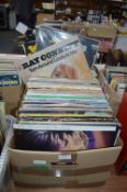 Large Box of Mixed Oldie 12" LP Records