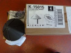 *Box of Four K-15015 Textured Arch Bronze 12v Light Fitting Type: 3155 of 3156