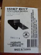 *Box of Six 15167 BKT Textured Black Light Fitting Type: 918 12v