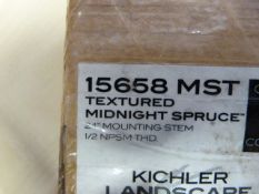 *Box of Six 15658-MST Textured Midnight Spruce 24" Mounting Stems