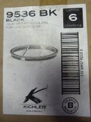 *Box of Six 9536 Black Heat Resistant Glass Lenses